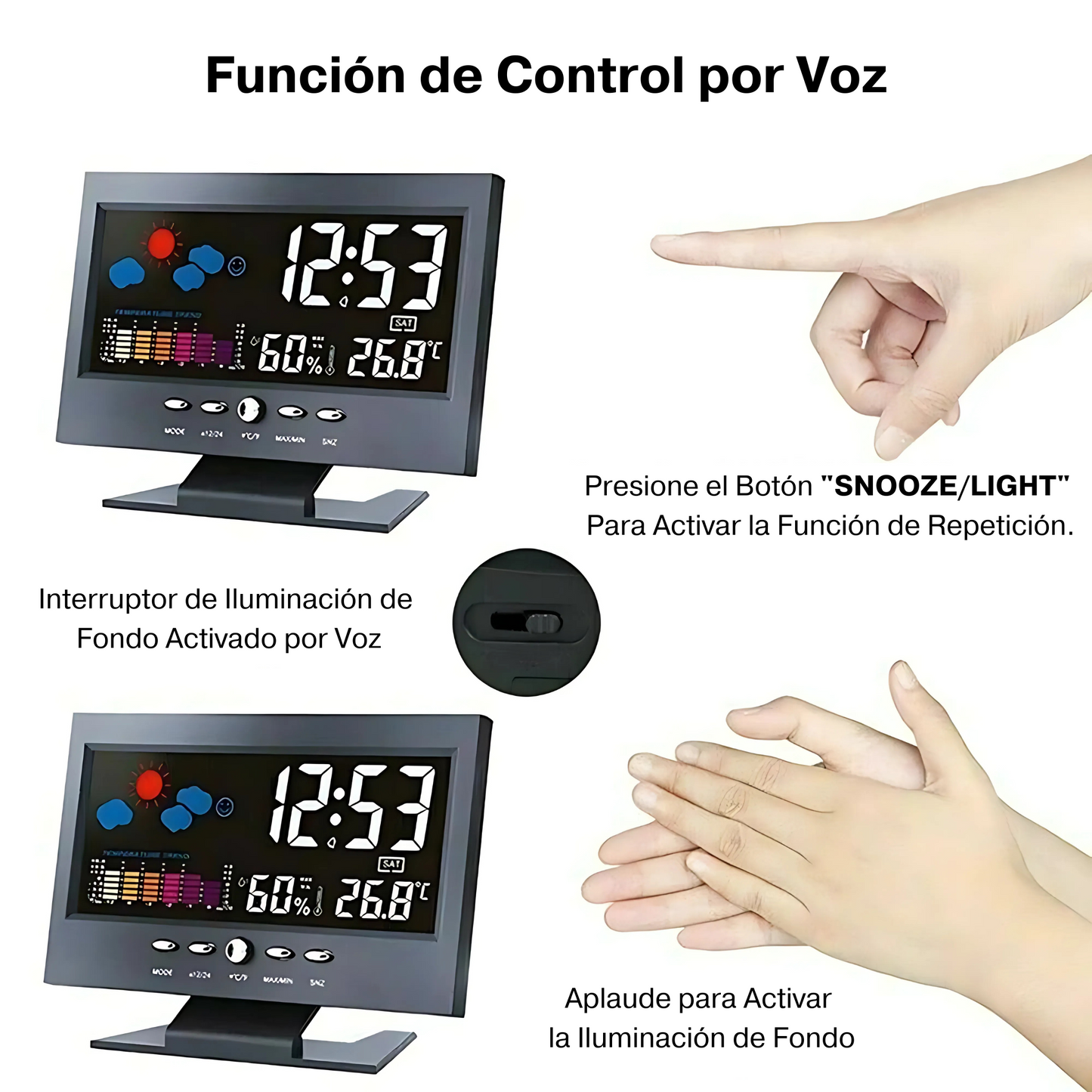 Reloj Despertador NovaLED